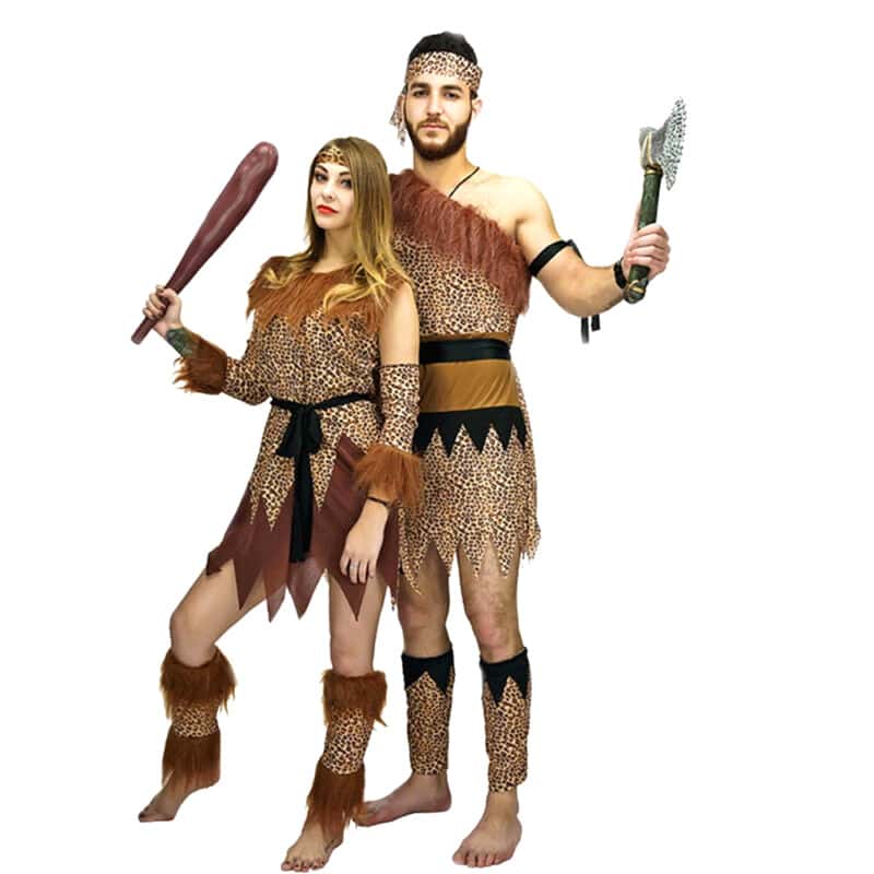 Déguisement préhistorique couple